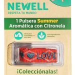 Newell Pulseras Aromáticas con Citronela Summer 2