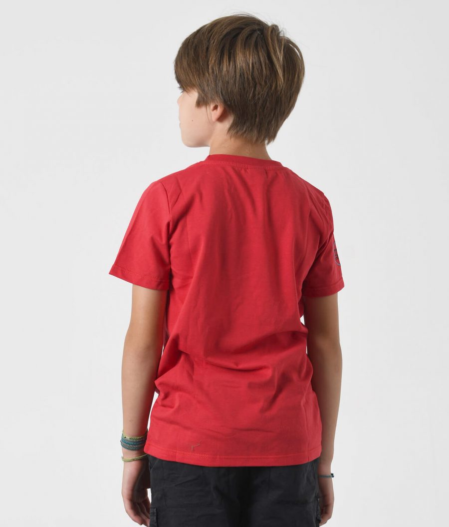 Camiseta antimosquitos niño roja 3