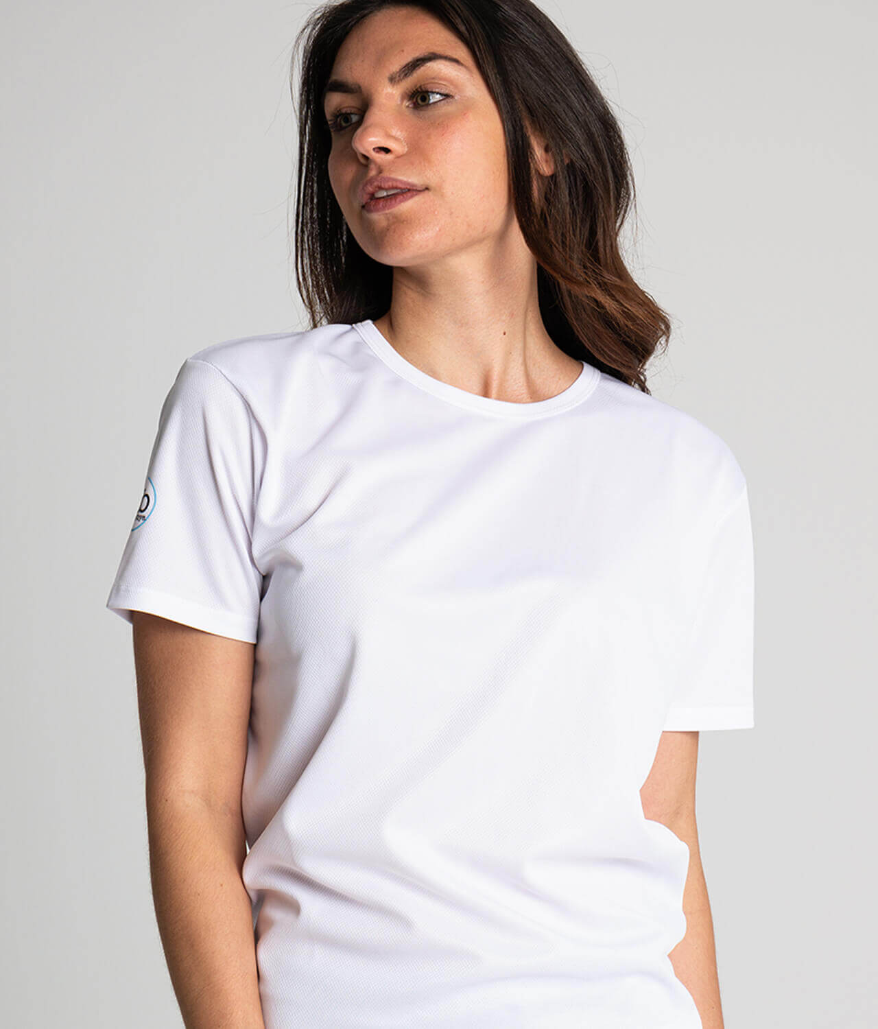Camiseta antimosquitos técnica mujer blanca 1