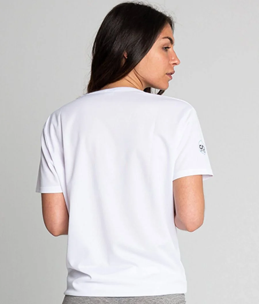 Camiseta antimosquitos técnica mujer blanca 4